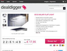 Tablet Screenshot of dealdigger.nl